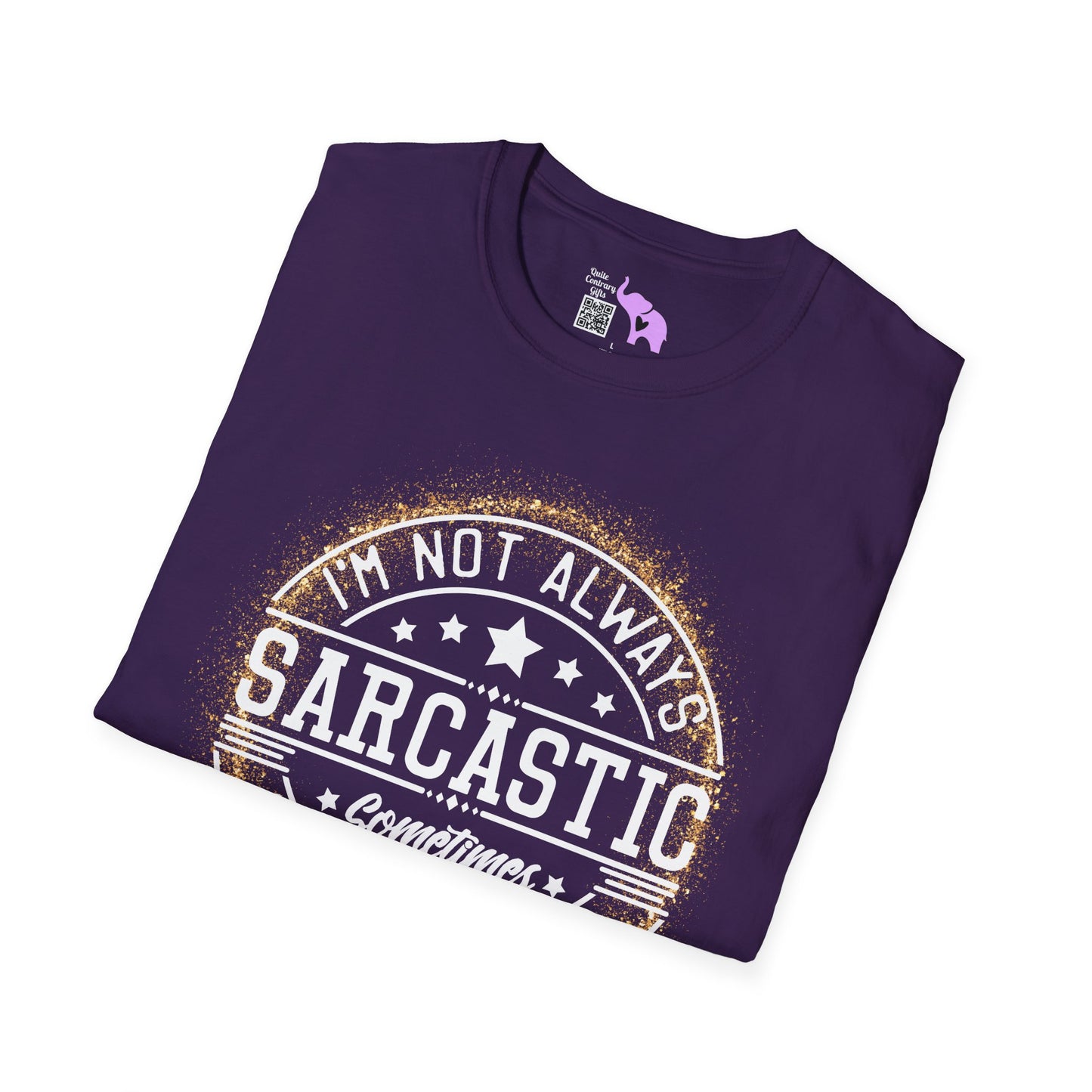 I'm Not Always Sarcastic, Sometimes I'm Sleeping Adult T-shirt