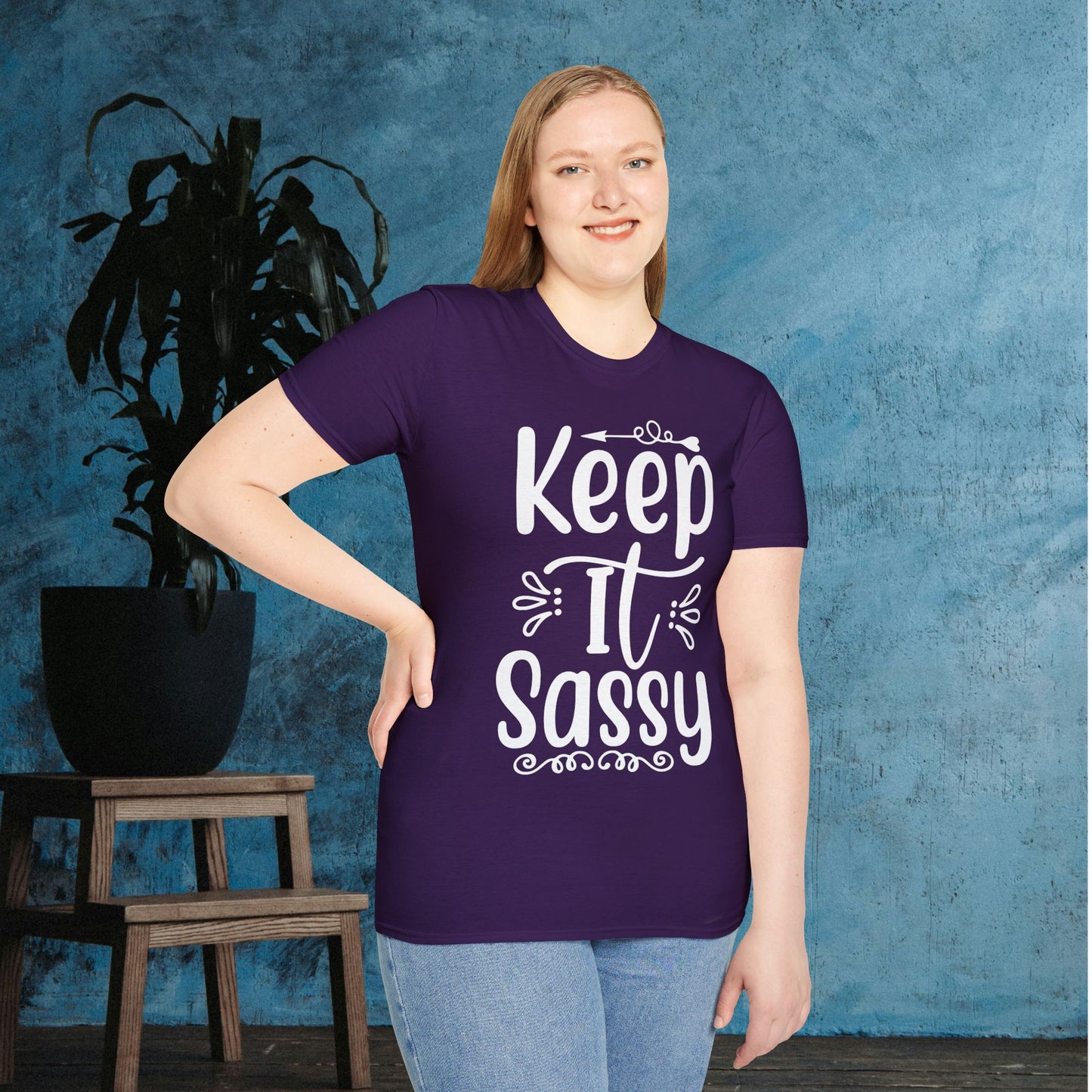 Keep It Sassy Adult T-shirt
