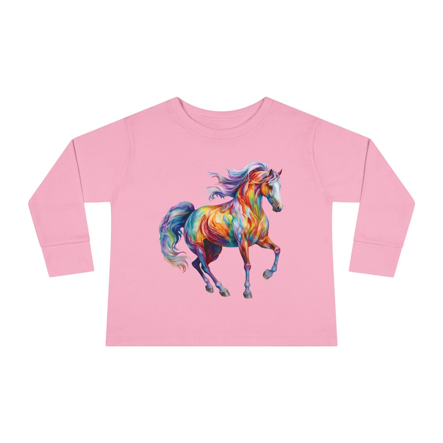 Dreamscape Stallion Toddler Long Sleeve Tee