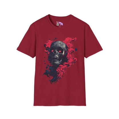 Creepy Skull 2 Adult T-shirt