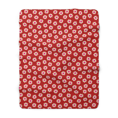 Cupid’s Garden Fleece Blanket