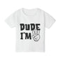 Dude I'm 3 Heavy Cotton™ Toddler T-shirt