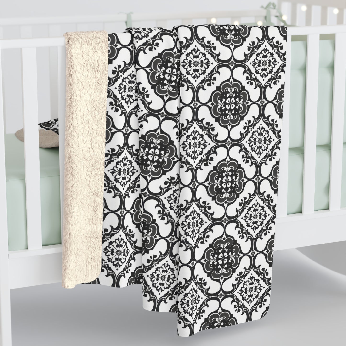Ornamental Symmetry Fleece Blanket