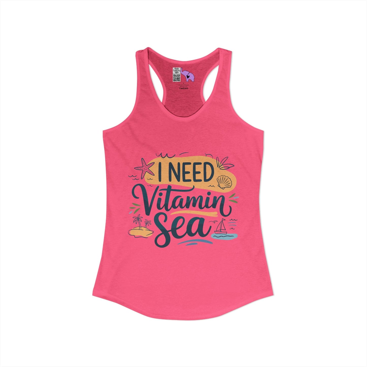 I Need Vitamin Sea Women's Ideal Racerback Tank
