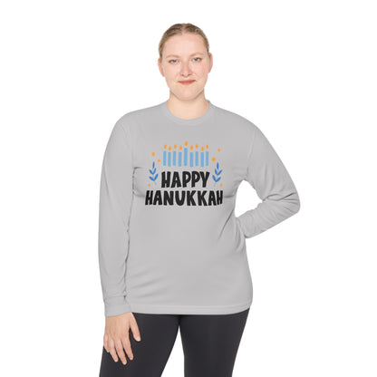 Happy Hanukkah 5 Adult Long Sleeve Tee