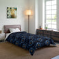 Midnight Sky Blossoms Comforter