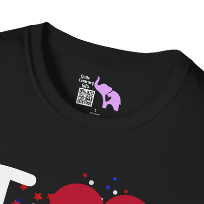 I Love The USA Adult T-shirt