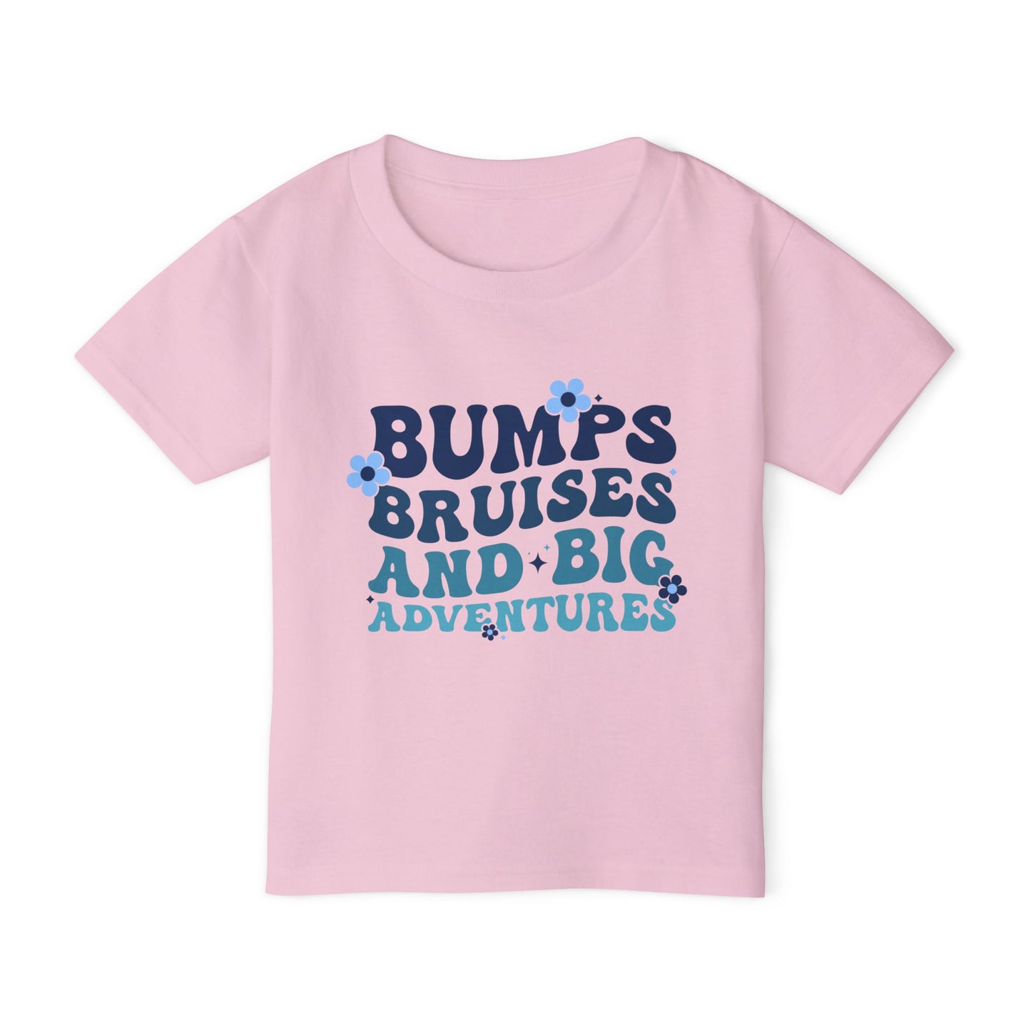 Bumps Bruises And Big Adventures Heavy Cotton™ Toddler T-shirt