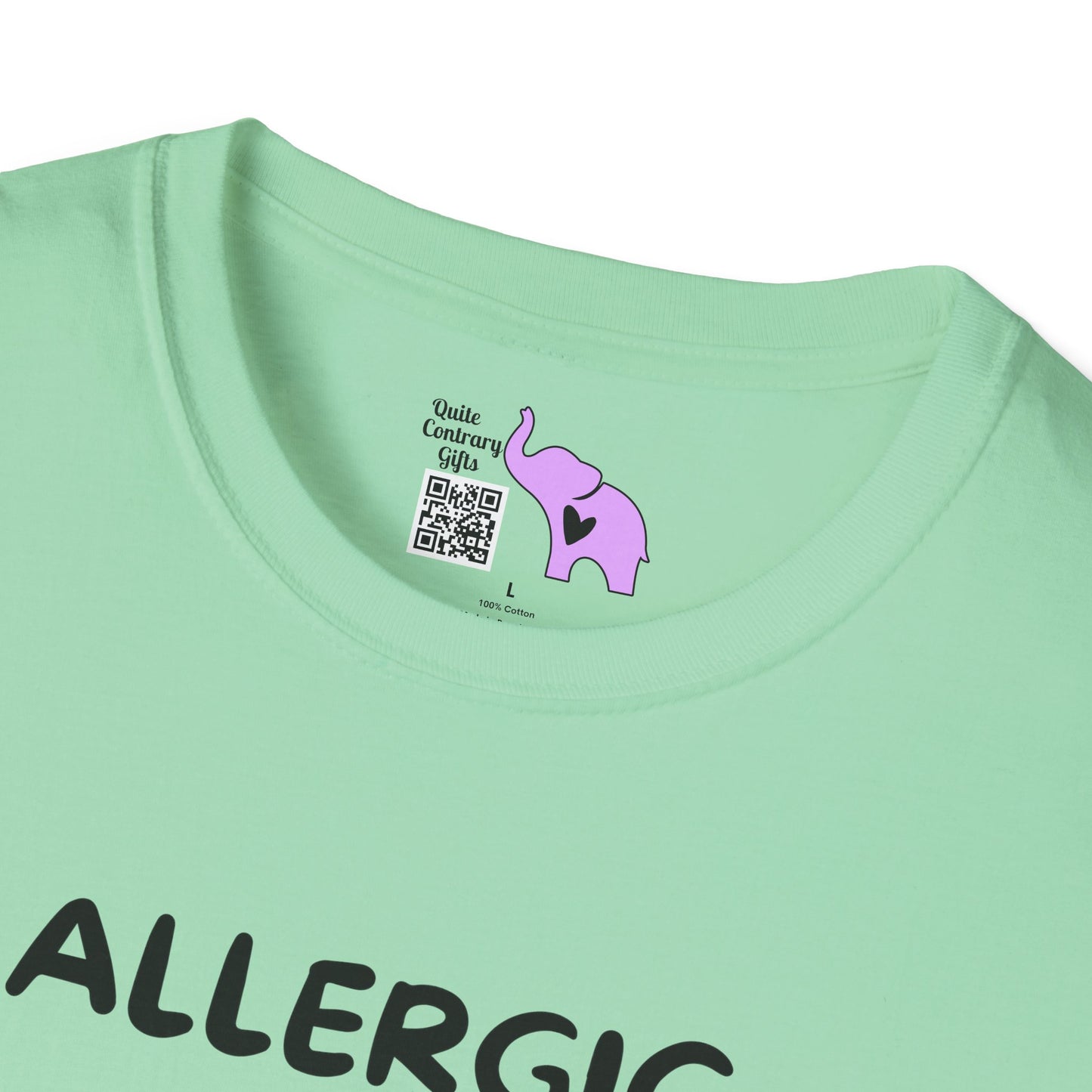 Allergic To Entitlement Adult T-shirt