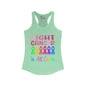 Fight Cancer in All Colors 21 Women's Ideal Racerback Tank