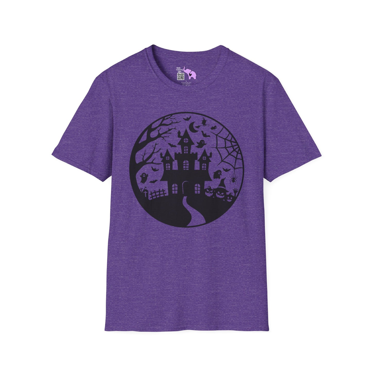 Haunted House on the Hill Adult T-shirt