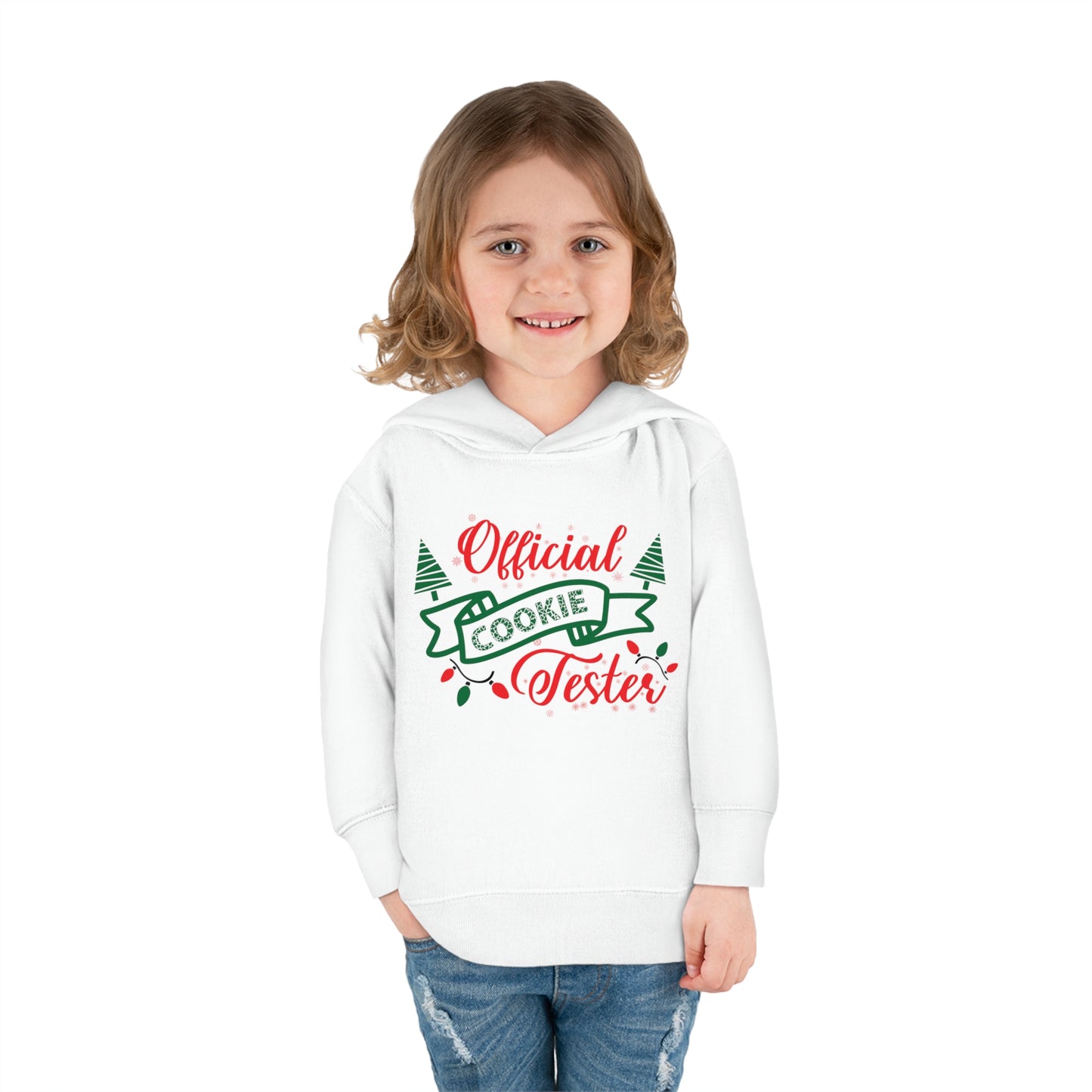 Official Cookie Tester Toddler Pullover Fleece Hoodie