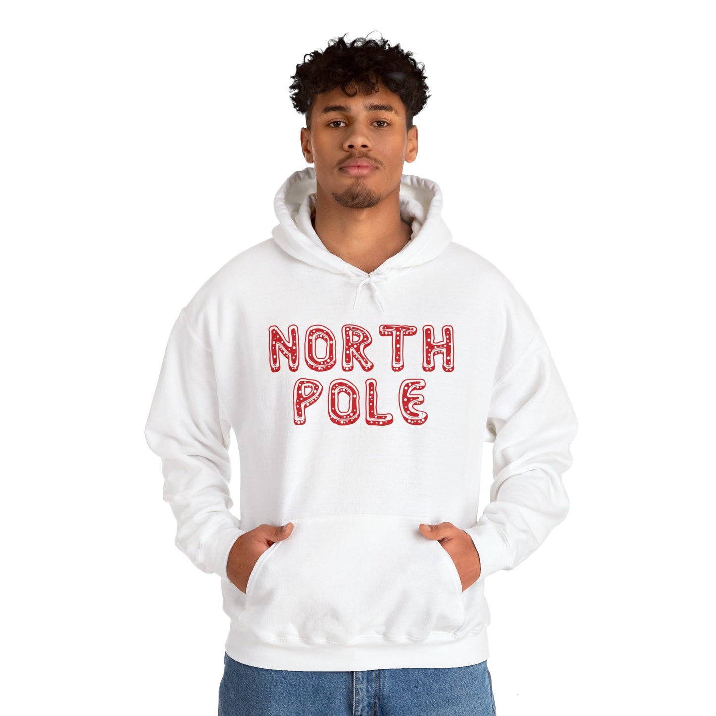 North Pole Adult Heavy Blend™ Hooded Sweatshirt