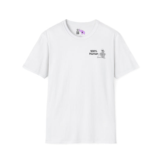 100% Human Being  Adult T-shirt