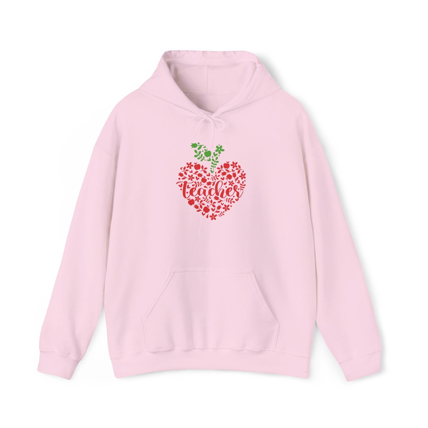 Teacher Heart 1 Heavy Blend™ Hooded Sweatshirt