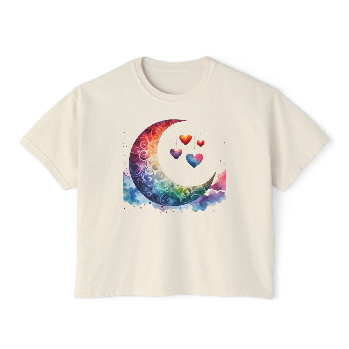 Moon in Love Women's Boxy Tee