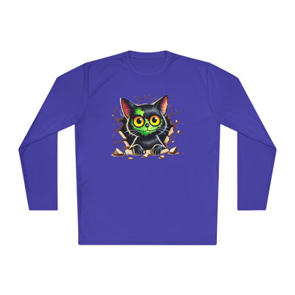 Zombie Kitty Adult Long Sleeve Tee