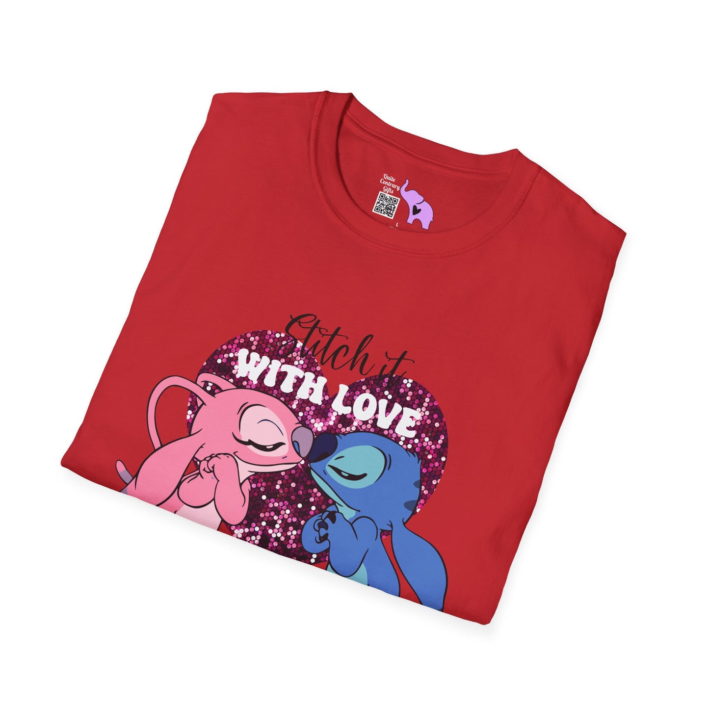 Stitch It With Love Adult T-shirt