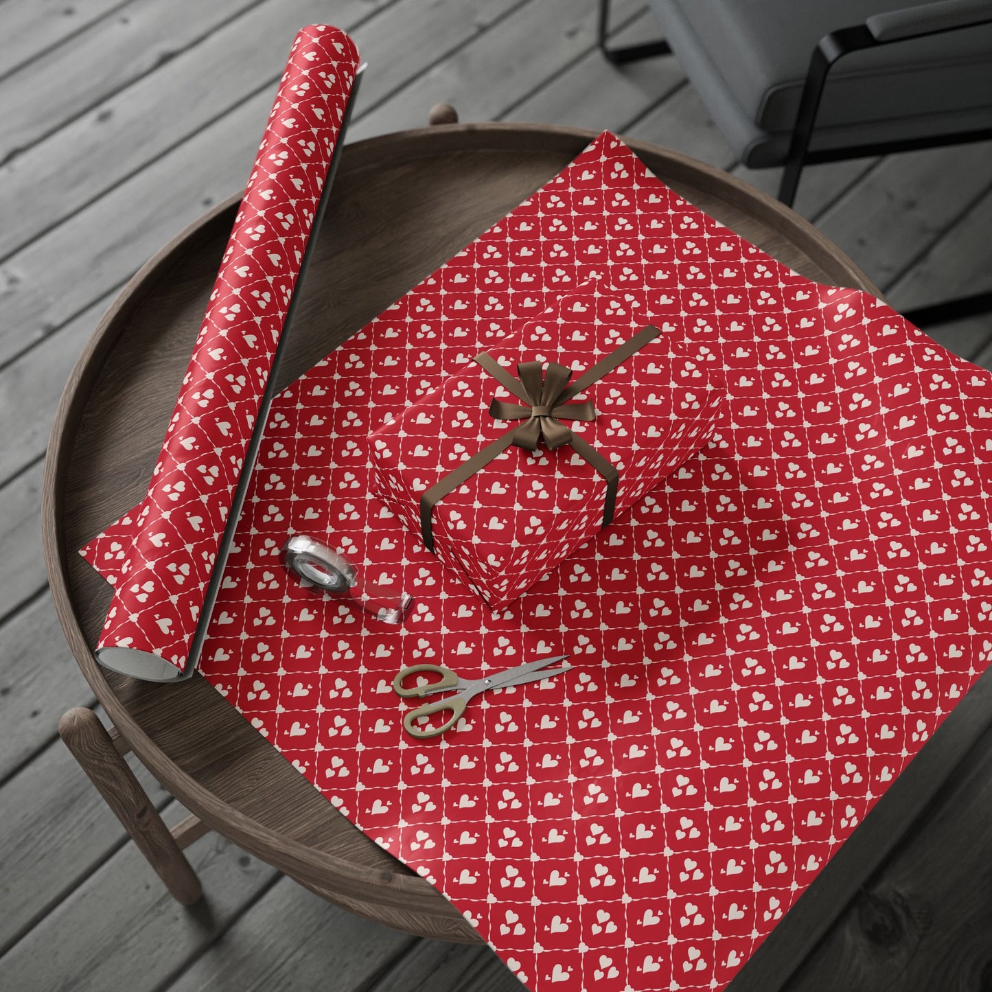 Sweetheart Trellis Wrapping Paper