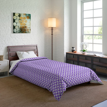Purple Prism Garden Basic Bedding Set