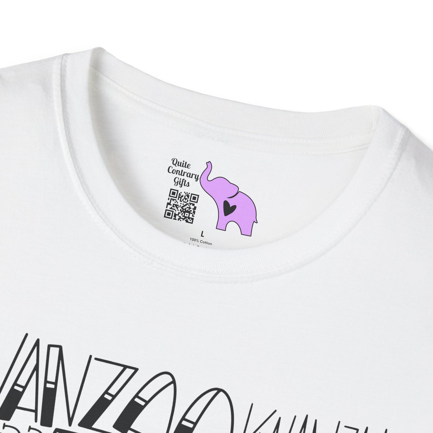 Kwanzaa Wordcloud Adult T-shirt