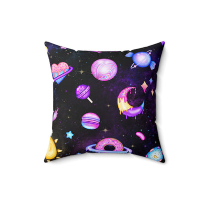 Cosmic Recess Throw Pillow
