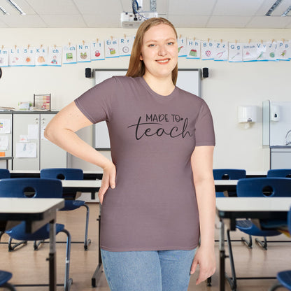 Made to Teach Adult T-shirt
