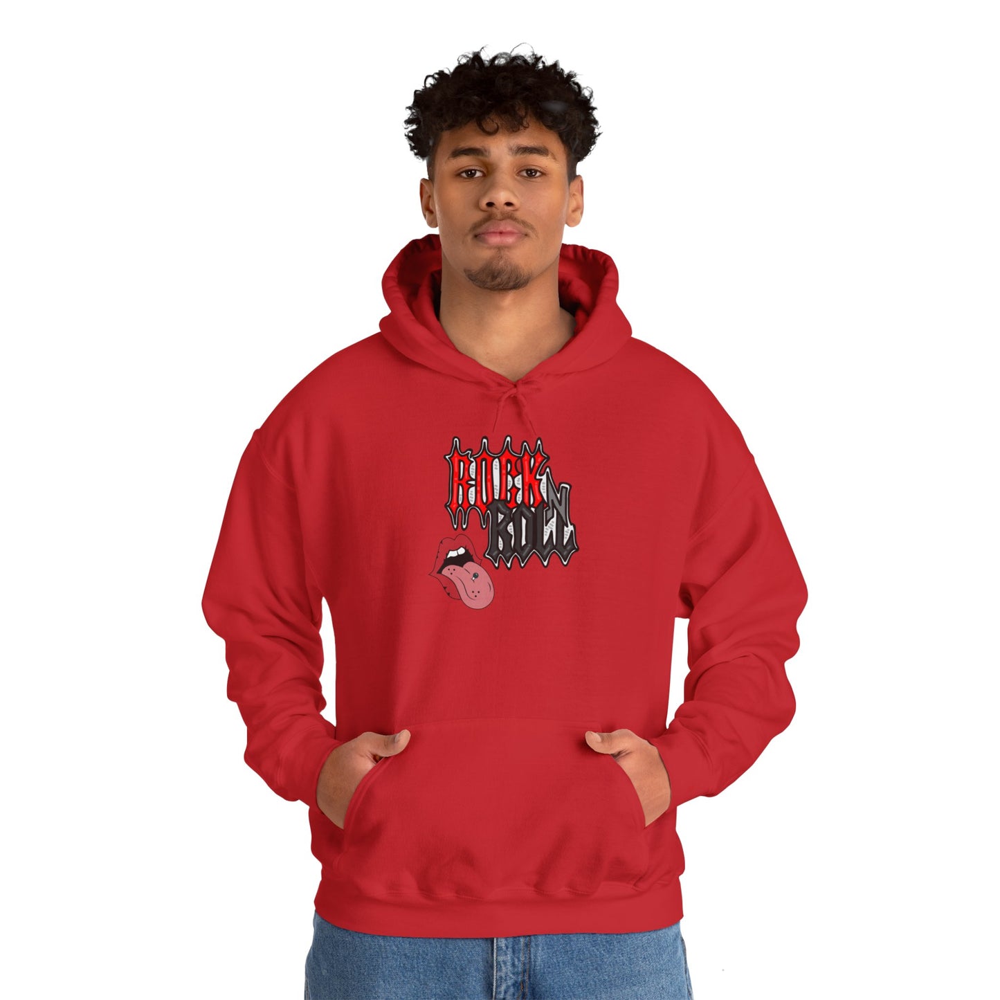 Rock N' Roll Adult Heavy Blend™ Hooded Sweatshirt