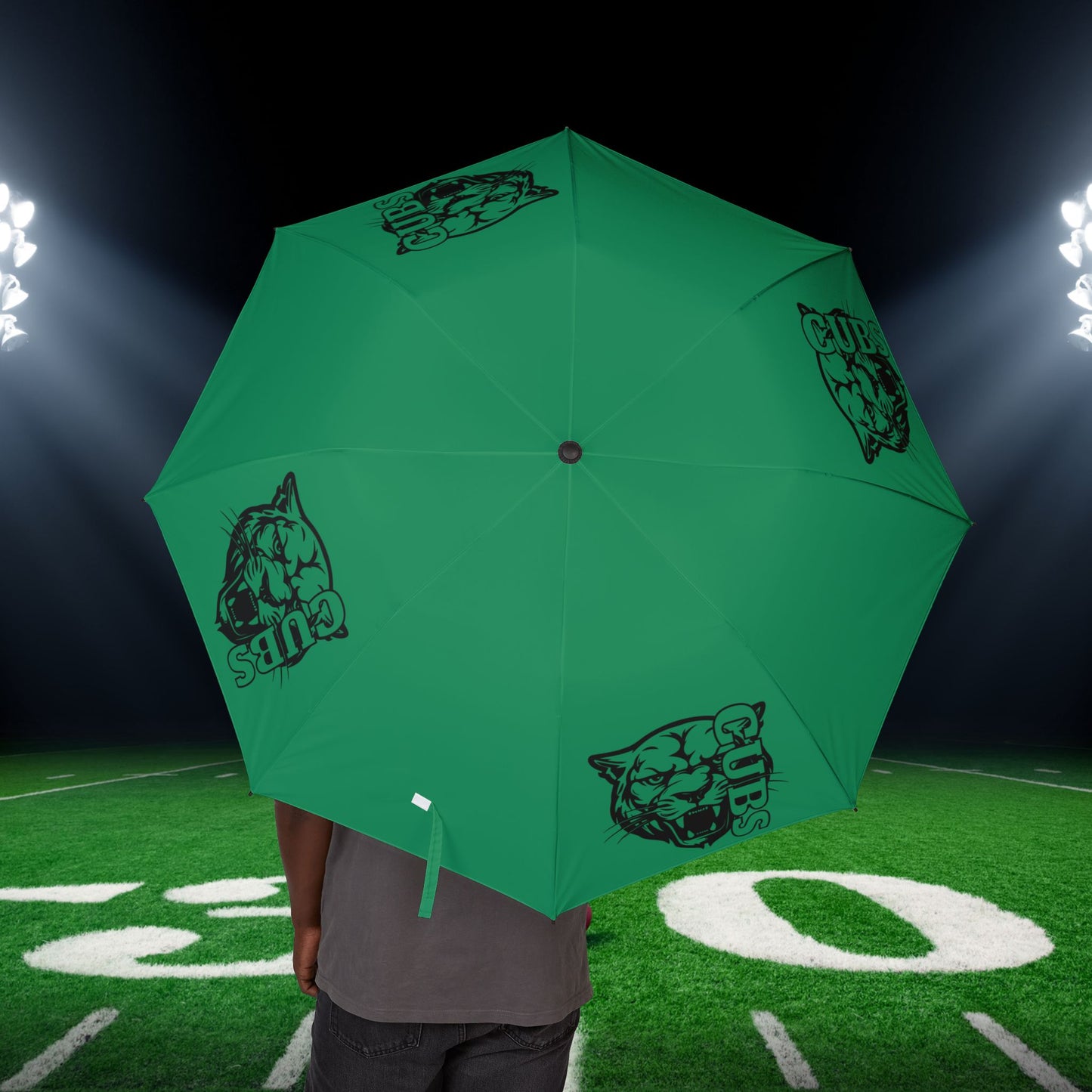 Brenham Cubs Mascot Foldable Umbrella