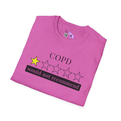 COPD 1 Star Would Not Recommend Adult T-shirt