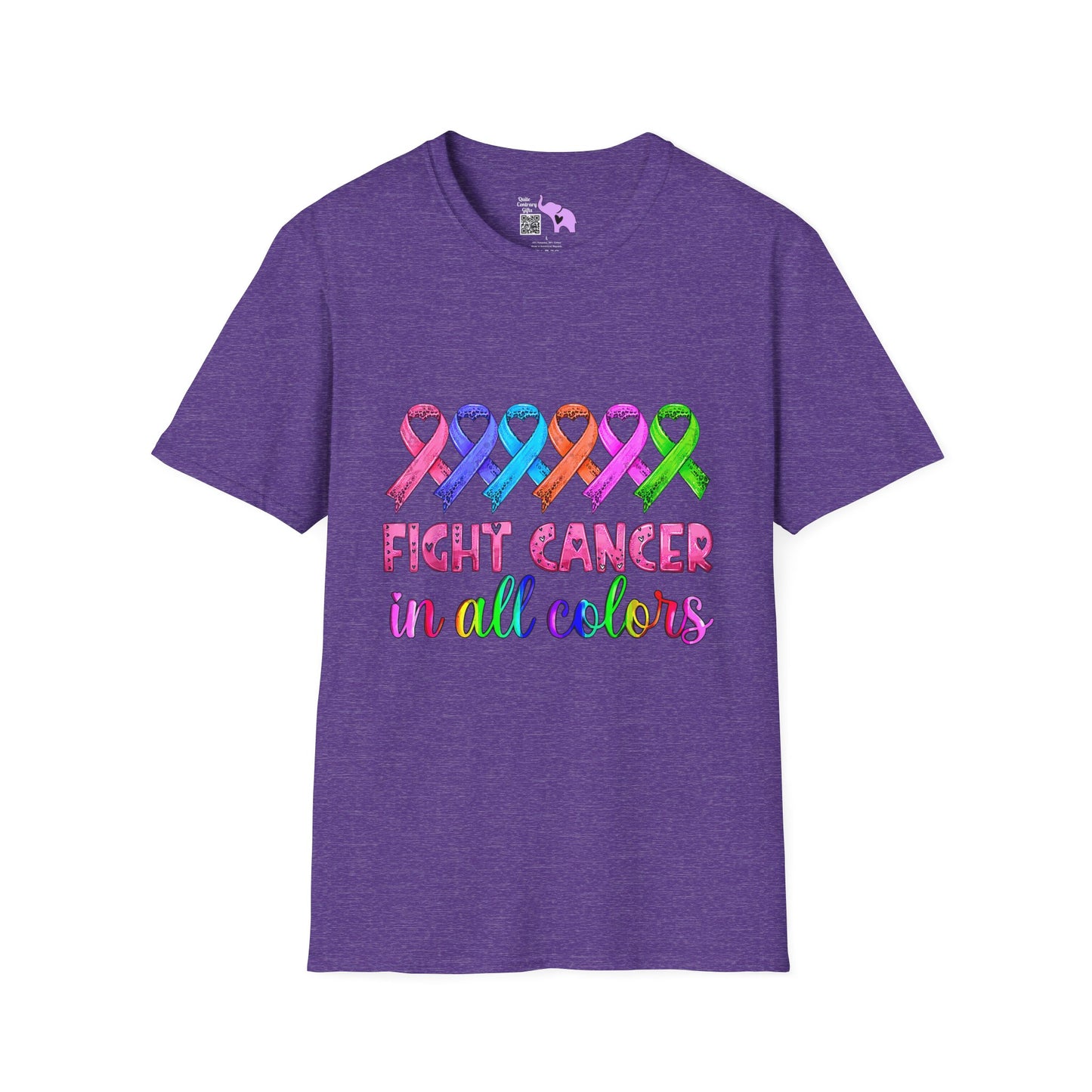 Fight Cancer in All Colors 4 T-shirt