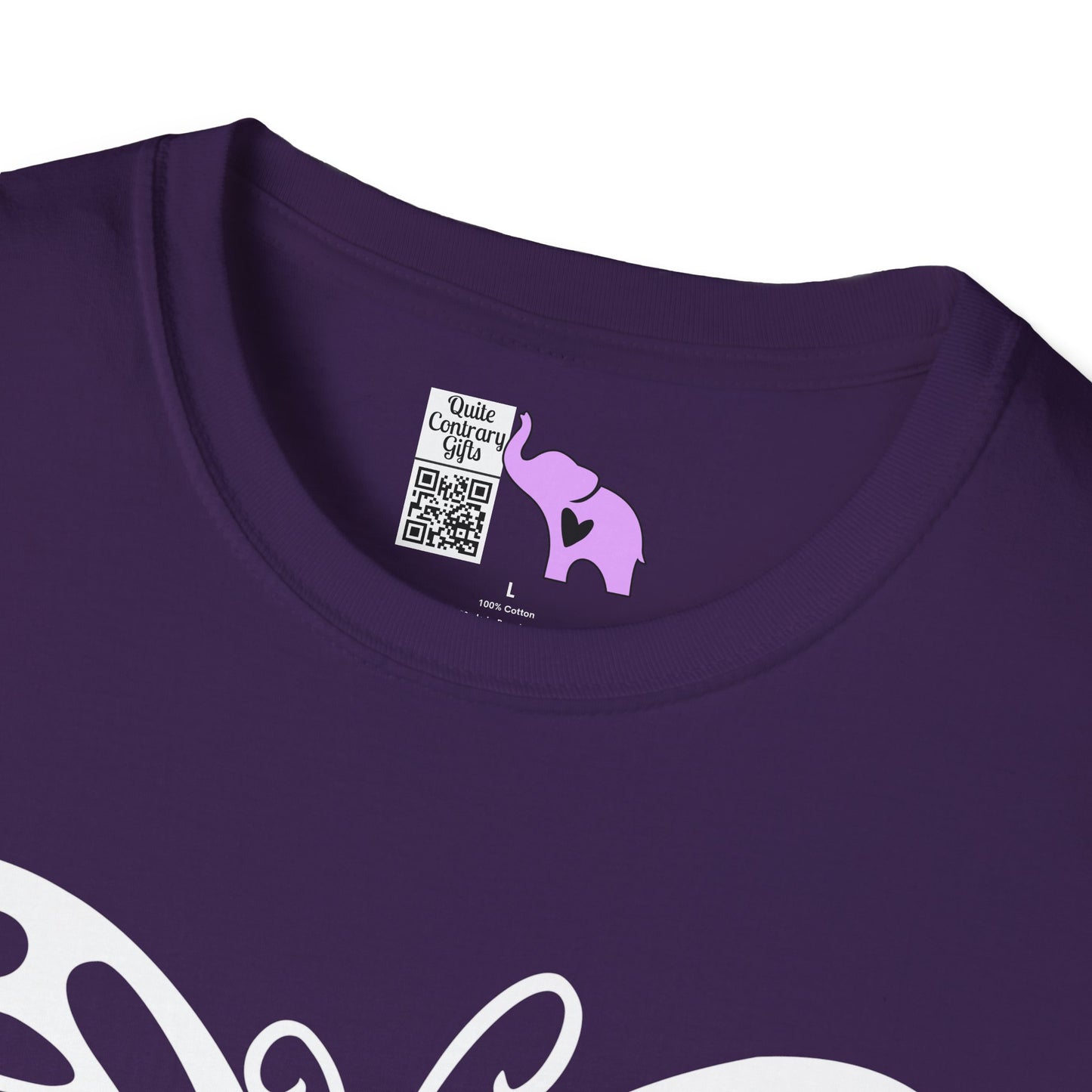 Butterfly Pink Support Ribbon Adult T-shirt