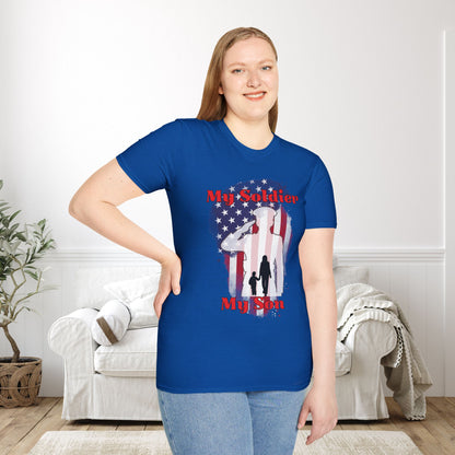 My Soldier My Son (Mom) Adult T-shirt