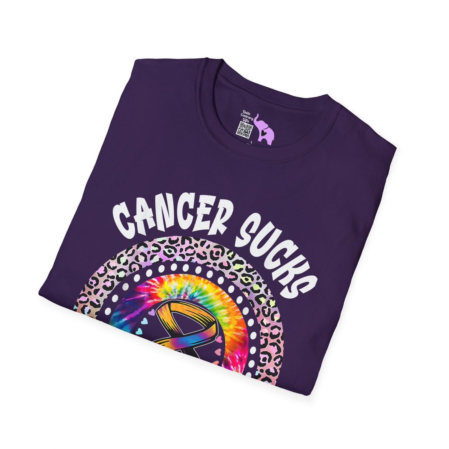 Fight Cancer in All Colors 18 Adult T-shirt