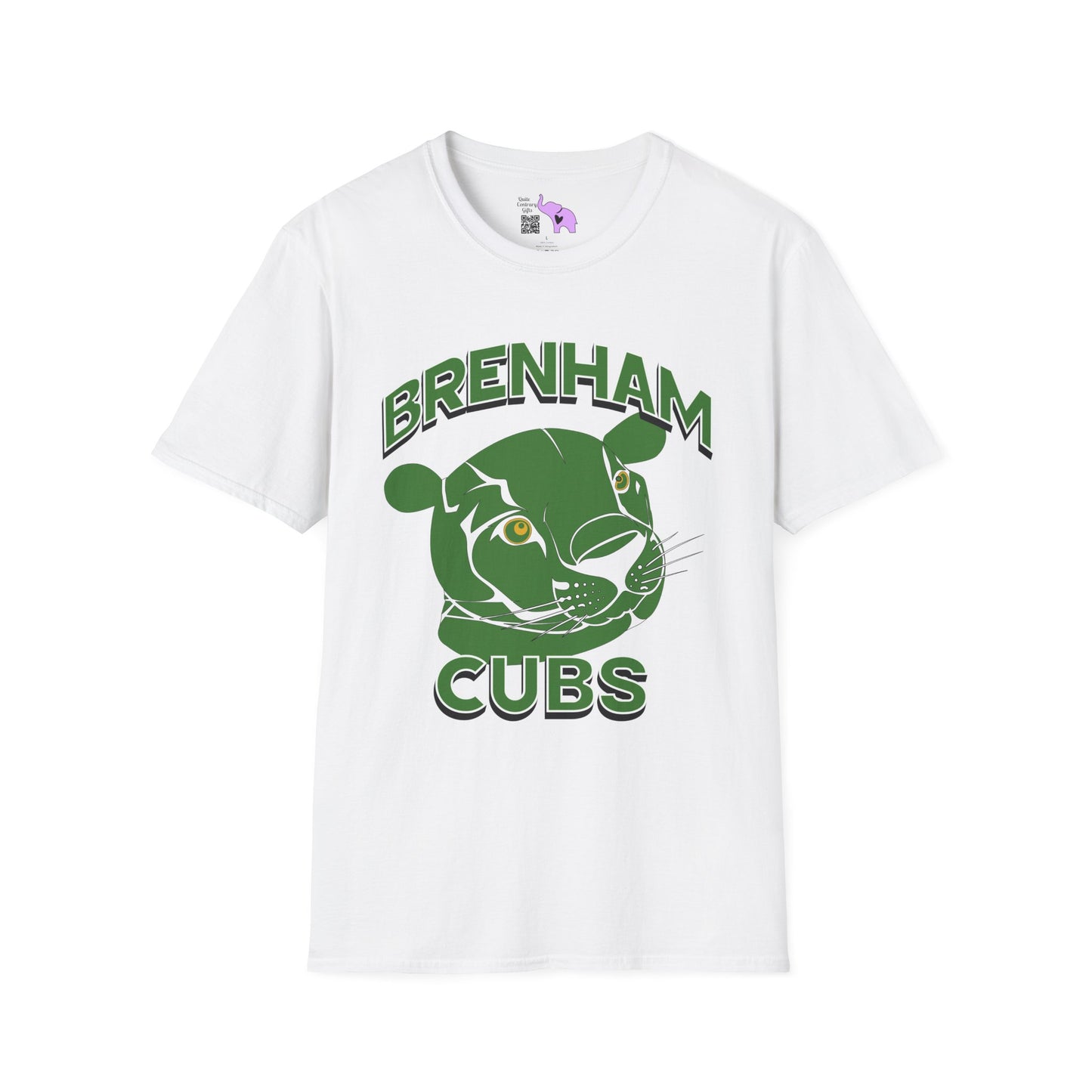 Brenham Cubs w/Mascot Adult T-shirt