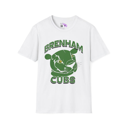 Brenham Cubs w/Mascot Adult T-shirt