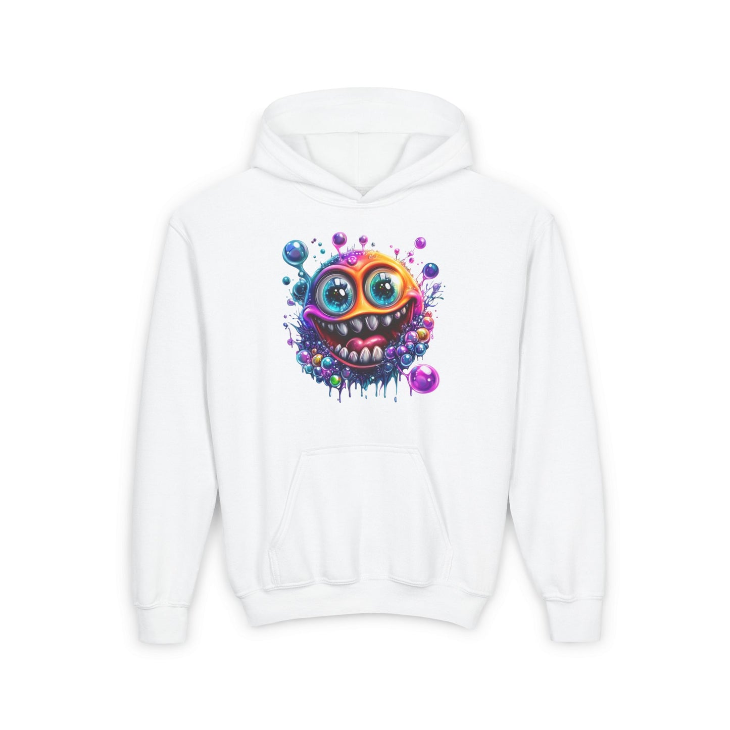 Bubbly Monster Youth Heavy Blend Hoodie