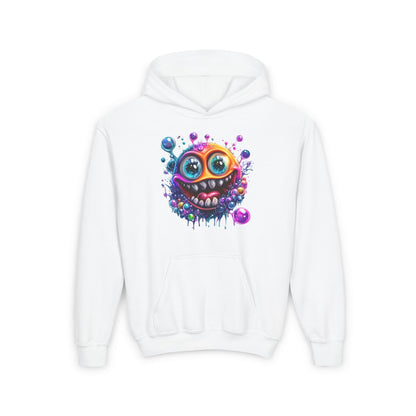 Bubbly Monster Youth Heavy Blend Hoodie