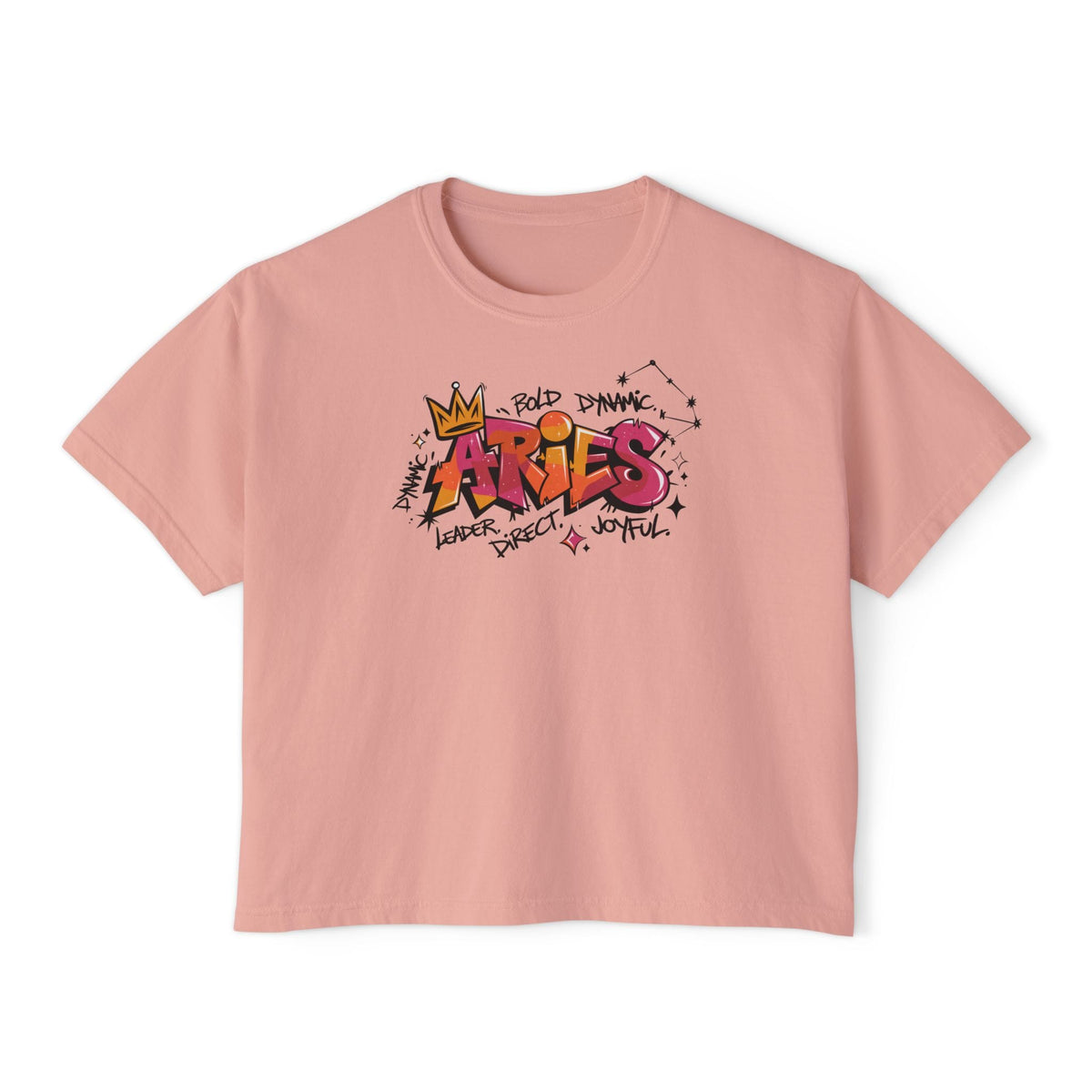 Aries Street Art Women's Boxy Tee