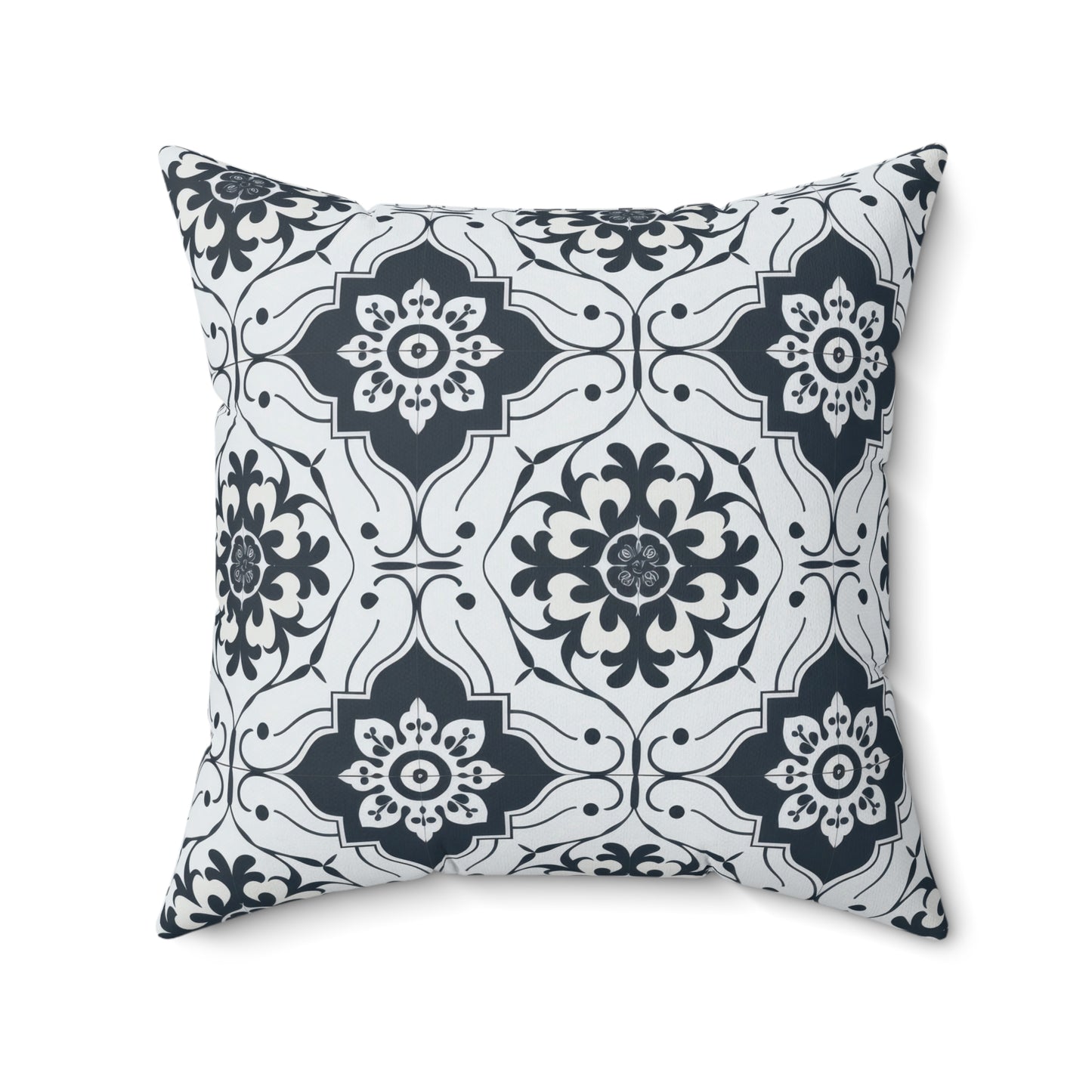 Lisbon Noir Throw Pillow