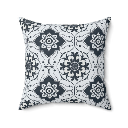 Lisbon Noir Throw Pillow