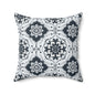 Lisbon Noir Throw Pillow