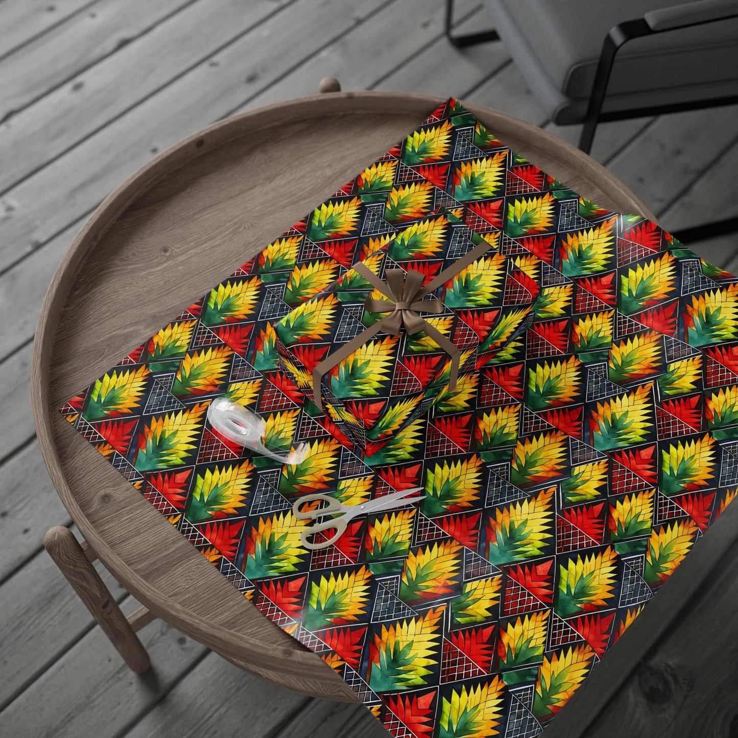 Heritage Harmony Kwanzaa Wrapping Paper