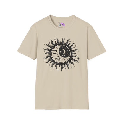 Celestial Sun/Moon Adult T-shirt