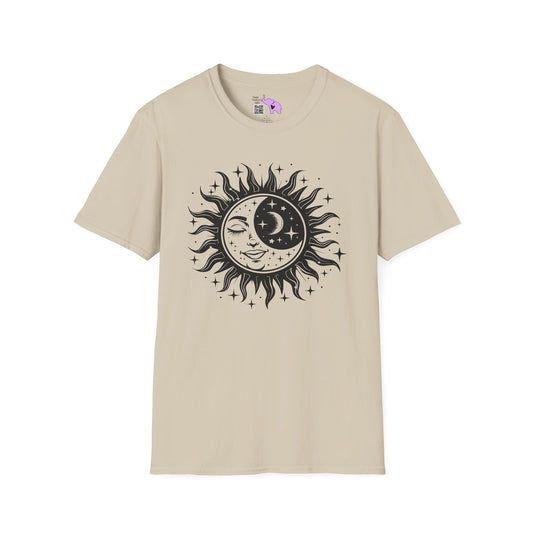 Celestial Sun/Moon Adult T-shirt