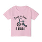 This Is How I Roll (Tricycle) Heavy Cotton™ Toddler T-shirt
