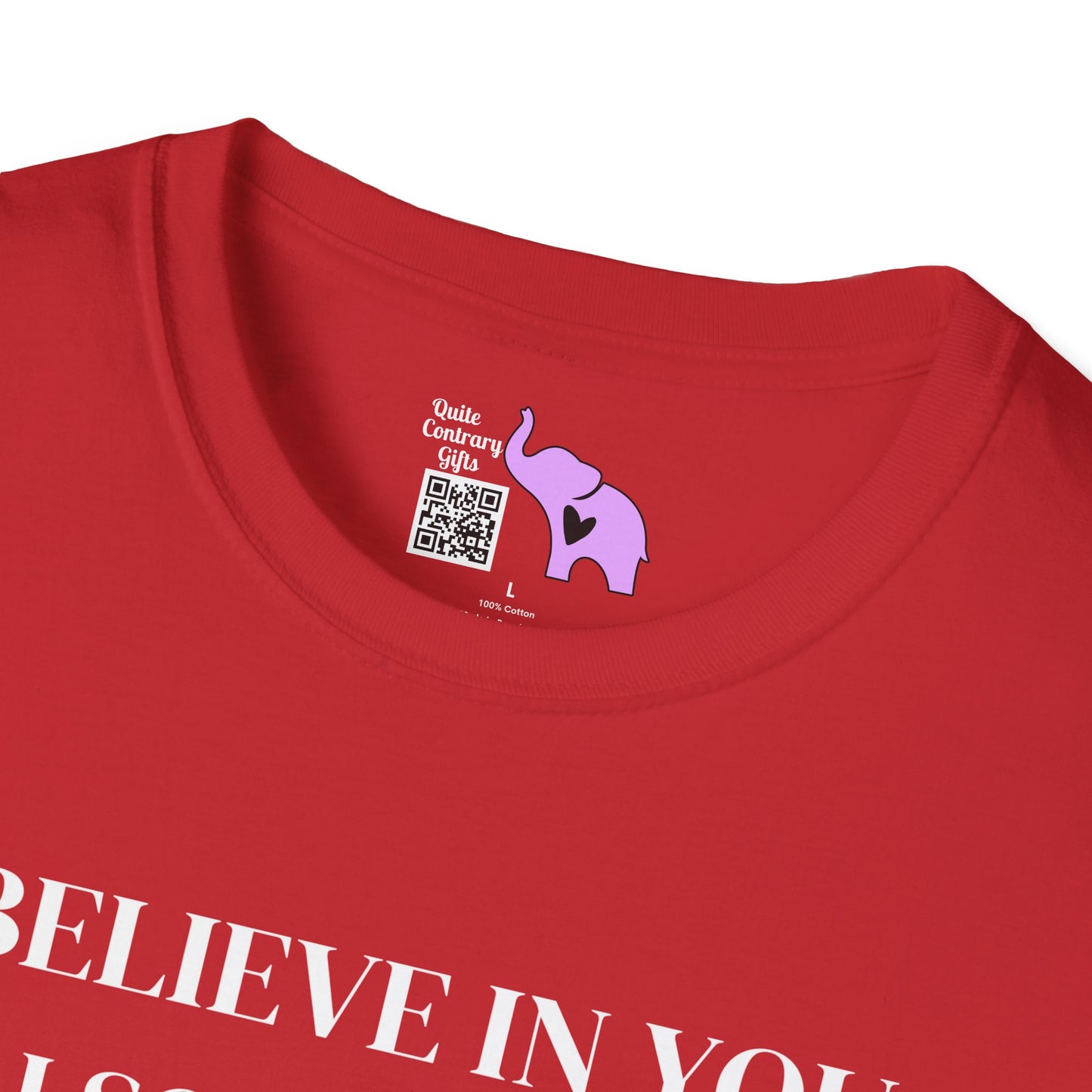 I Believe In You. I Also Believe In Bigfoot So Don't Get Too Excited Adult T-shirt