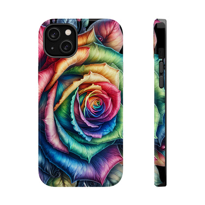 Colorful Rose MagSafe® Compatible Tough Case for iPhone