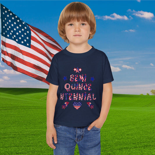 Semiquincentennial (American Flag) Heavy Cotton™ Toddler T-shirt