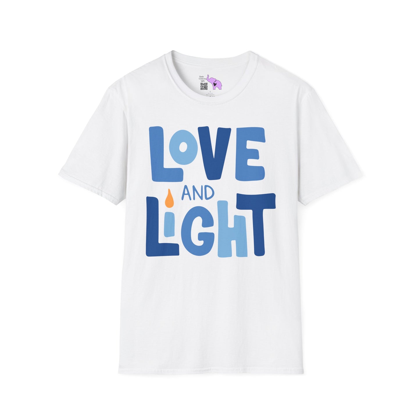 Hanukkah Love & Light 2 Adult T-shirt